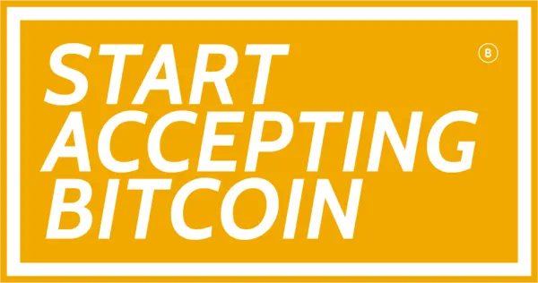 Start Accepting Bitcoin Logo